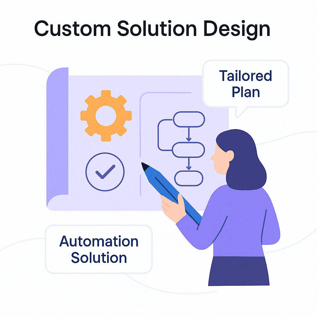 Solution design flowchart