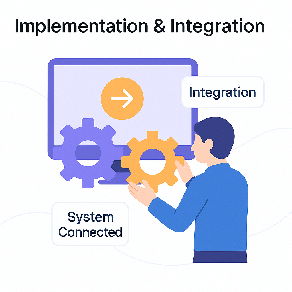Integration process graphic